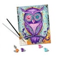 thumbnail image 5 of Ravensburger Dreaming Owl Paint by Numbers Kit, 5 of 5