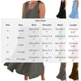 thumbnail image 3 of Beach Dresses for Womens 2026 Summer Fashion Oversize Sleeveless Casual Pocket V-Neck Neck Solid Long Dress, 3 of 6