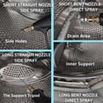 thumbnail image 7 of 4 PCS Pressure Washer Accessories, Chassis Flush Kit, High-Pressures Washer Spray Nozzle Extension Wand For Washing Machine & Ac Cleaning, 7 of 7
