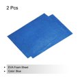 thumbnail image 3 of Purpurina EVA Espuma Hojas Unique Bargains Azul Auto Adhesivo 11.8x7.8 Pulgadas 2mm Paquete de 2, 3 of 6
