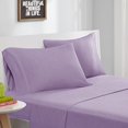 thumbnail image 2 of Intelligent Design ID20-705 Cotton Blend Jersey Knit Sheet Set Full Purple,Full, 2 of 4