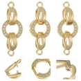 thumbnail image 3 of 3pcs Necklace Clasp Hook Craft Bracelet Jewelry Making Pendant Connectors, 3 of 9