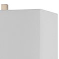thumbnail image 2 of Benjara BM233404 28.5 in. Wooden Base Table Lamp with Rectangular Fabric Shade, Brown, 2 of 5