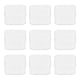 thumbnail image 3 of 10 vasos de plástico transparente para velas de té, portavelas cuadrados, portavelas votivas, recipientes para velas, tarros de cera para hacer velas tú mismo, 3 of 8