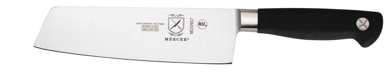 Mercer Culinary Genesis 7-Inch Forged Nakiri Vegetable Knife