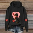 thumbnail image 4 of WCJM Women's Valentine's Day Cute Dog Print Hoodie Sweatshirt Long Sleeve Workout Outfits 2026 Women's Hoodies & Sweatshirts Long Lined Hoodie Women, 4 of 4