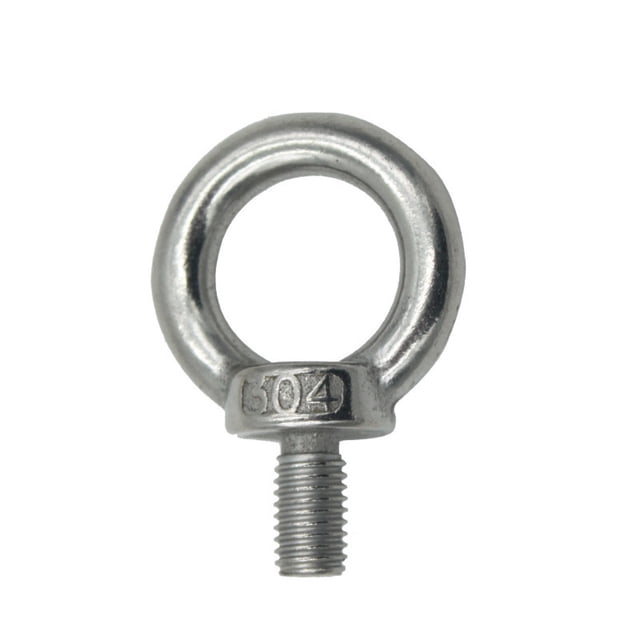 10 x M10 304 cáncamos de acero inoxidable - pernos de anillo redondo - cáncamos métricos para fijar y colgar rodillos ER