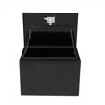 thumbnail image 4 of IVV 24"X17"X18" Black Aluminum 5 Bar Tread Tool Box Truck Car Outdoor Trailer Pickup Underbody Toolbox,RV Storage Organizer W/Lock Latch w/Keys, T-Handle, 4 of 10