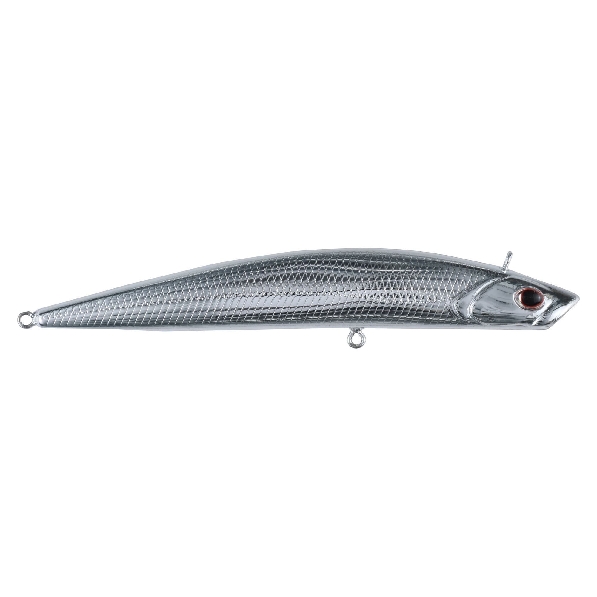 Berkley Finisher, 4 in, Glide Baits, Chrome (1 Count)