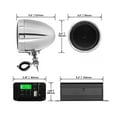 thumbnail image 5 of BOSS Audio ATV Weatherproof Speakers with Amplifier, White, 5 of 12