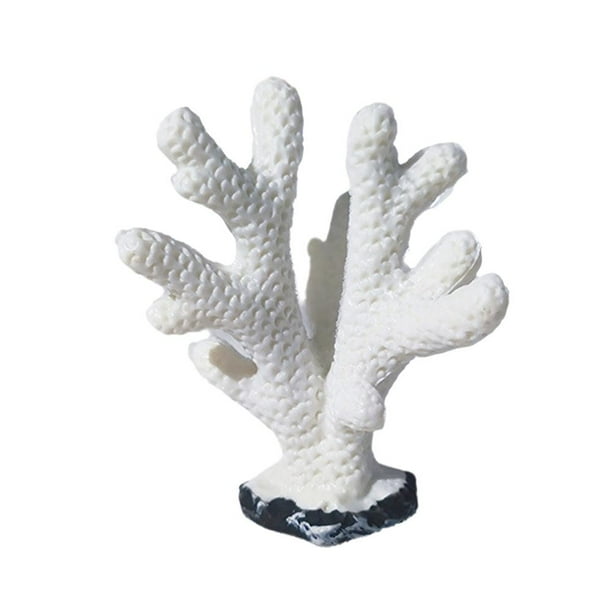 TQEHS Mini acuario artificial de coral, adorno decorativo para paisaje, decoración para peceraÐσ Q9Q6