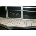 G-Floor Outdoor & Marine Vinyl Boat Flooring - 8.5' x 10' - Almond Teak ...