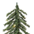 thumbnail image 2 of Vickerman 4' 5' 6' Natural Alpine Artificial Christmas Tree Set, Warm White LED Lights, Set of 3, 2 of 6