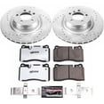thumbnail image 3 of PowerStop Front Z36 Truck & Tow Carbon-Fiber Ceramic Brake Pad and Drilled and Slotted Rotor Kit Fits: LAND ROVER Select Models K5424-36, 3 of 9