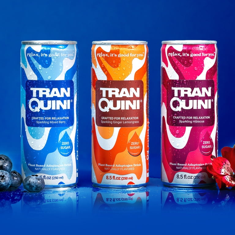 Tranquini Herbal Adaptogens Drink - Sugar Free, Non Alcoholic