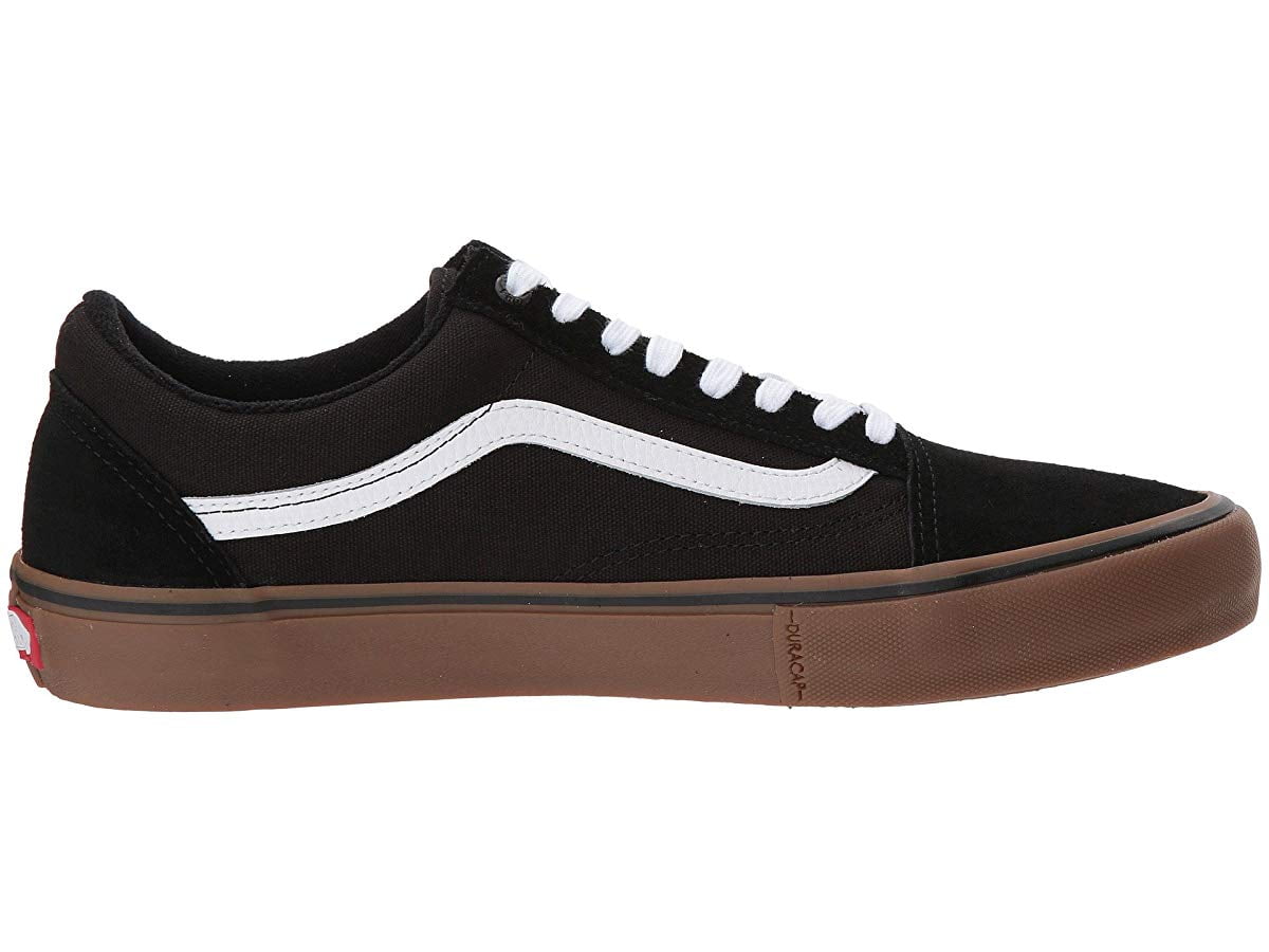 vans old skool black medium gum