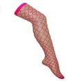 thumbnail image 1 of 1 Paire de Bas Cuisse pour Femmes Bas Résille avec Strass Grands Collants Résille, 1 of 2