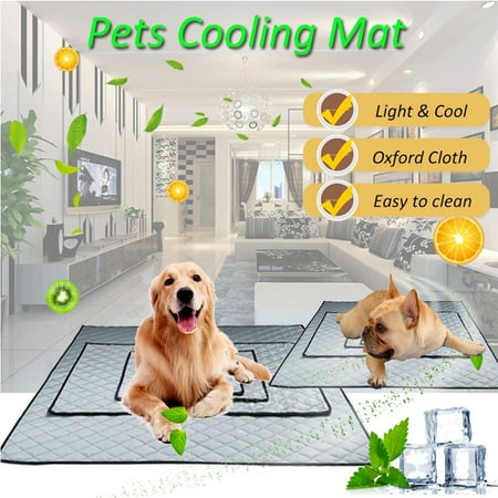 Pets Cooling Mat Chilly Mat Pet Dog Cat Soft Summer Cooling Bed