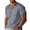 Grey, variant on Men’s Short Sleeve Pocket T-Shirt Casual Collared Top Everyday Wear