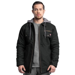 Wrangler Workwear Men's Quilted Lined Shirt Jacket