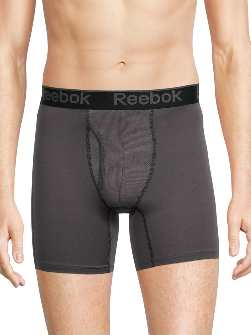 Reebok Men's Pro Performance Boxer Underwear, 6 inch, 3 - Walmart.com