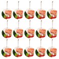 thumbnail image 1 of Adornos navideños Tarjeta colgante de madera de Navidad Decoración de árbol de Navidad de madera de doble cara Wmkox8yii gf9247, 1 of 8