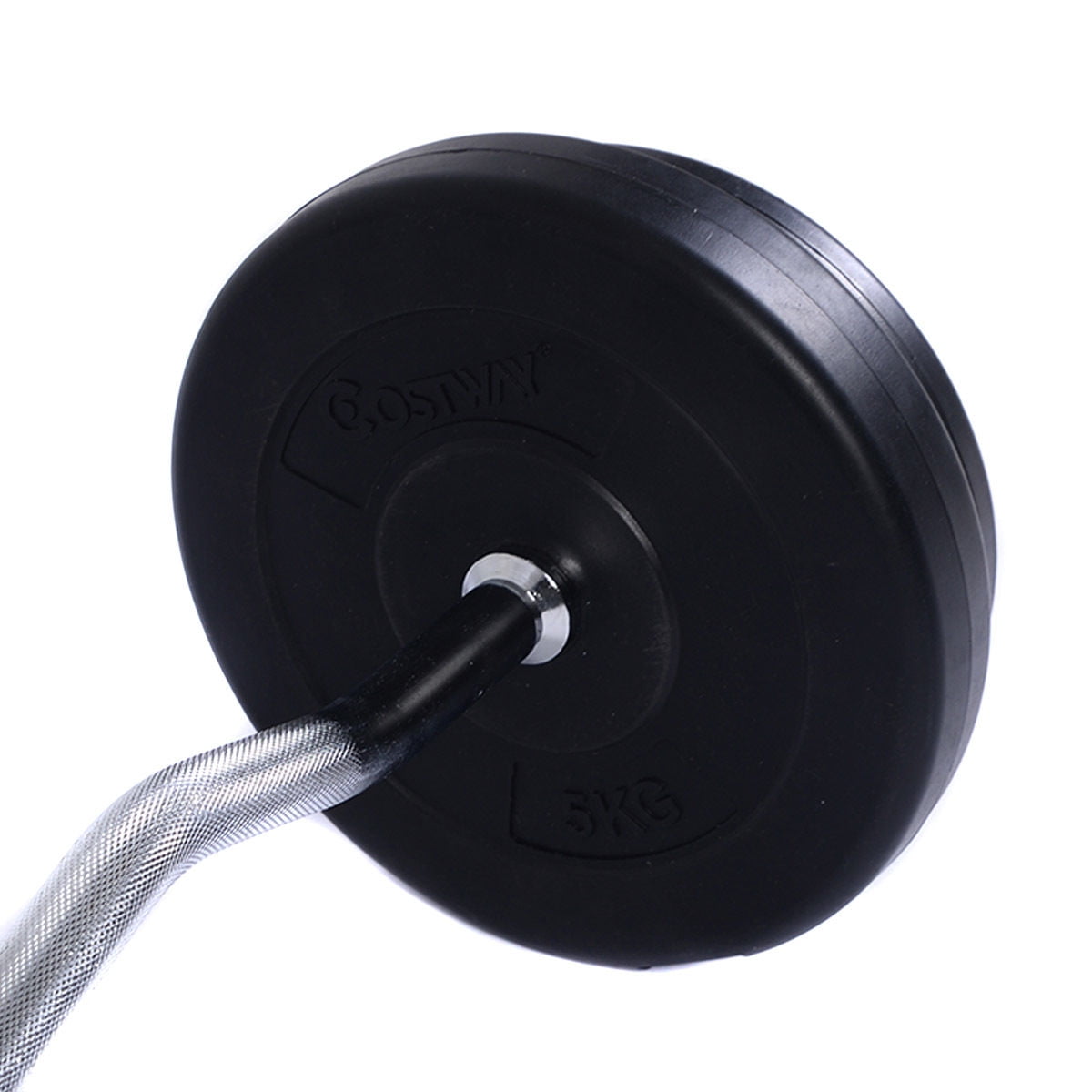 52 LB Barbell Dumbbell Weight Set Gym Lifting Exercise Solid & Hollow
