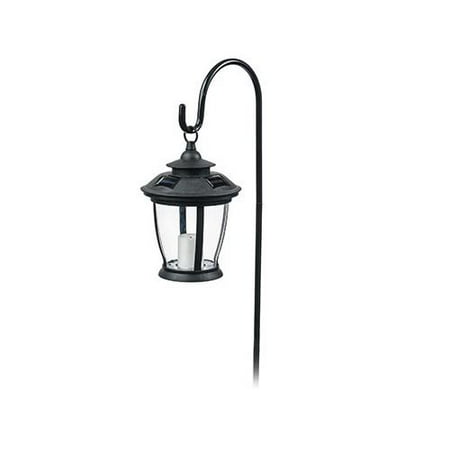 Sterno Home Tv29960bk Solar Candle Lantern With Hook Walmart Com