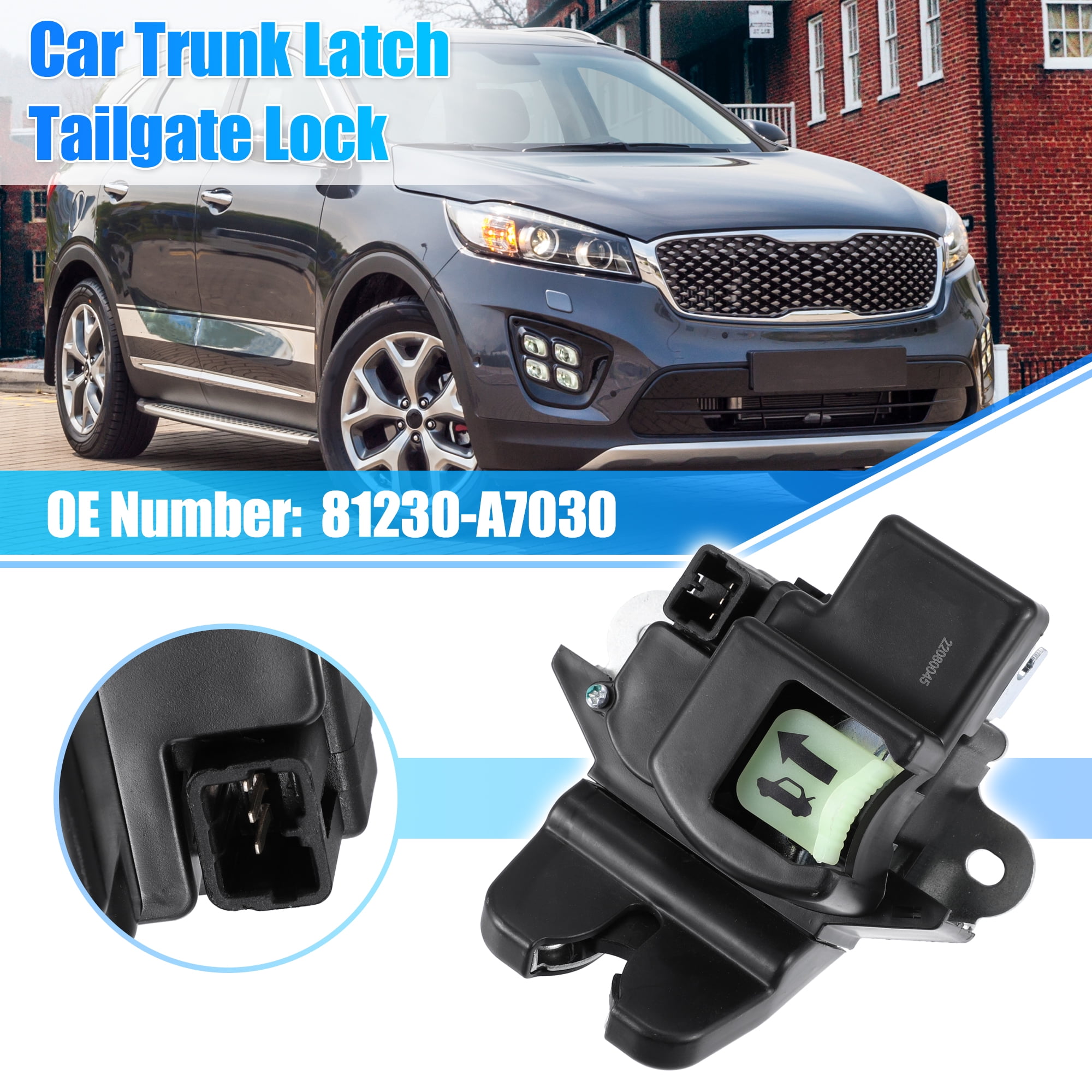 SERRATURA PORTELLONE POSTERIORE KIA Sorento 2° Serie 81230-3E000 D4CB - Annunci