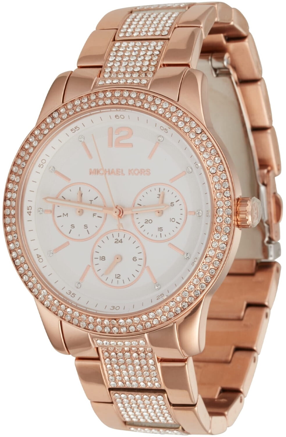 MICHAEL KORS ゴールド クロノグラフ腕時計 MK6207 Michael Kors Women's MK6207 Rose Gold Stainless-Steel Quartz