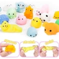 thumbnail image 3 of 72 piezas Kawaii Squishies, Mochi Squishy Juguetes para niños Favores de fiesta, Mini juguetes para aliviar el estrés kaili Sencillez, 3 of 5