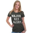 thumbnail image 3 of Major Key Alert Rap Entrepreneur Womens Slim Fit Graphic Tee Brisco Brands S, 3 of 4