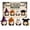 01-a, variant on Halloween 3D Beaded Art Kits Diy Bead Embroidery Kit for Bracelets, Keychains and Bag Charms, Halloween Craft Activity for Adults 01-A