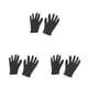 thumbnail image 5 of Guantes de muñeca Qarigey para patinaje artístico Negro, 5 of 6