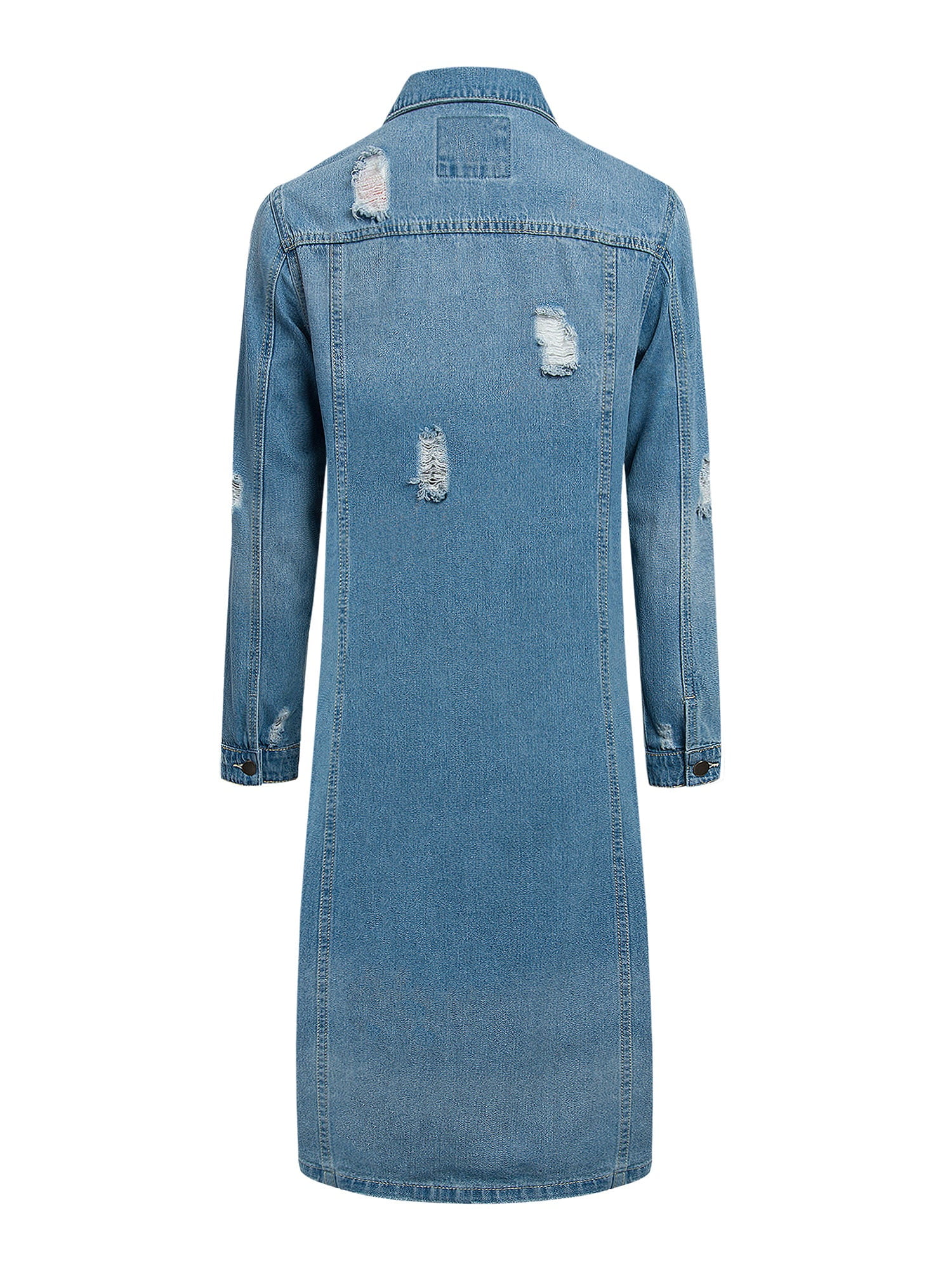 【AMERI】FAKE LAYERED DENIM LONG COAT AMERI】FAKE LAYERED DENIM LONG COAT Amazon.com: Fnfmrfmr