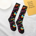 thumbnail image 6 of Bingfone Compression Socks for Women and Men Long Socks for Running Athletic Cycling Nurse-Lgbt Rainbow For Pride, 6 of 8