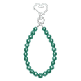thumbnail image 3 of 2 Pcs Pendentif en Forme de Cœur en Forme de Perle pour Voiture, Porte-Clés et Décoration de Sac à Main Diy (Rouge Vert), 3 of 4