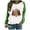 Green womens tops, variant on Dianli Christmas Shirt for Women Long Sleeve Round Neck Christmas Tree Print Tunic Tops for Women Casual Loose Fashion Shirts Soft Xmas Vacation