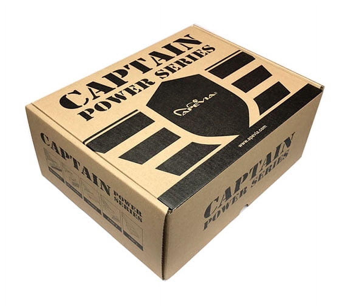 Apevia CAPTAIN550 Power Supply - 550 Watt