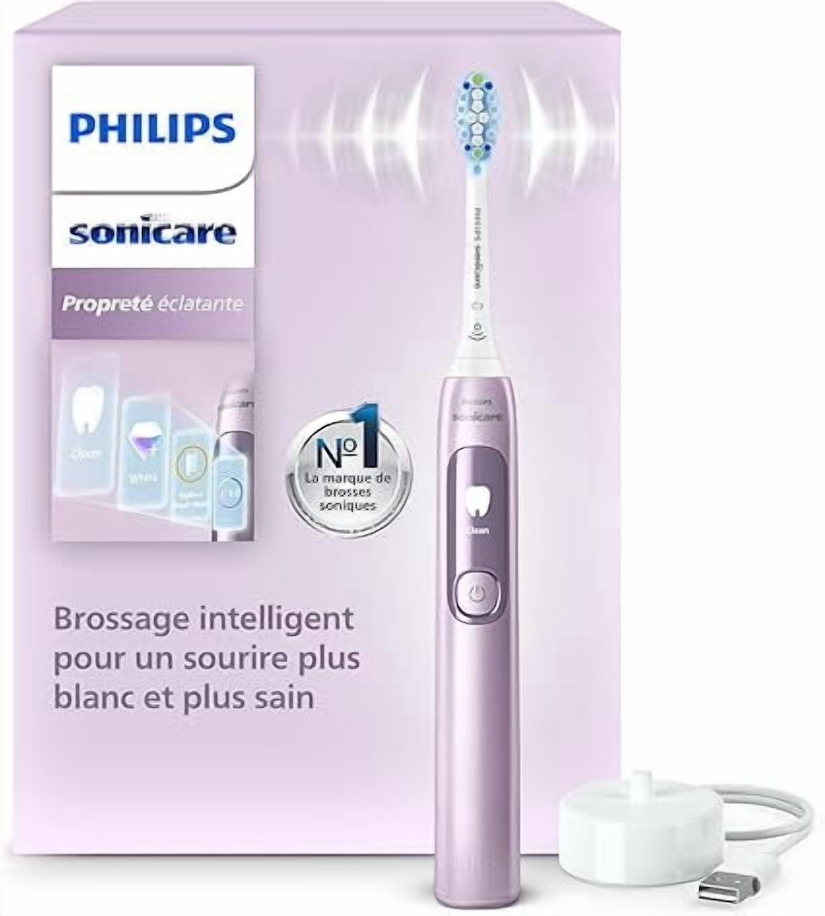 ★未使用★PHILIPS sonicare 6100 Philips Sonicare 6100 ProtectiveClean Power Toothbrush 2pk