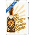 thumbnail image 3 of Lunch Hour Productions - Positive Drinking Wall Poster, 22.375" x 34", 3 of 4