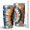 Orange and Blue Tie Dye Pattern, variant on Pink and Yellow Tie Dye Pattern Car Tumbler 1 Pack, Vacuum Insulated Insulated Drink Cup Pc Sliding Lid Gifts Ideas for Adults Teachers Office Workers