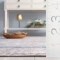 thumbnail image 3 of SAFAVIEH Arizona Fowler Abstract Machine Washable Runner Rug, Blue/Grey, 2'6" x 8', 3 of 6