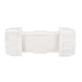 thumbnail image 4 of Unique Bargains PVC Compression Plumbing Coupling Straight Pipe Fitting 32mm White, 4 of 5