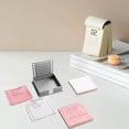 thumbnail image 3 of Clearance Sale! 1PC Note Holder with Stencil, Desk Sticky Note Dispenser with Template for Organization, Plastic for Home & Office, (One Size, Grey), 3 of 8