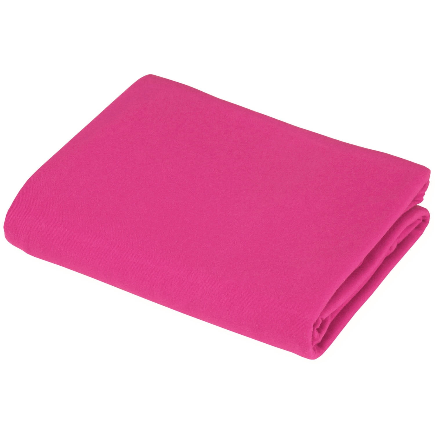 American Baby Company Supreme Fitted Crib Sheet 28" x 52" – 100% Cotton Jersey, Soft & Breathable, Enhanced Thickness, Fuchsia