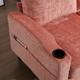 thumbnail image 5 of Convertible Sectional Sofa Couch,Modern Chenille Fabric L-Shaped Couch 3-Seat Sofa with Reversible Chaise for Living Room,Pink, 5 of 8
