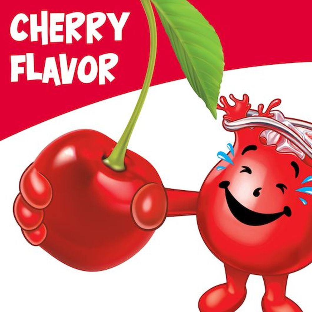 Kool-Aid Burst Cherry Beverage, 6.75 Ounce -- 12 per Case.