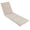 Beige, variant on SSyao Outdoor Chaise Lounge Cushion, Patio Furniture Pad with Hook & Loop Fastener Fixing Straps, Folding Cushion for Reclining Lounger for Outside, 72 x 23 Inches, Dark Gray