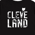 thumbnail image 4 of Inktastic Cleveland, Ohio Distressed Font Boys or Girls Long Sleeve Toddler T-Shirt, 4 of 5